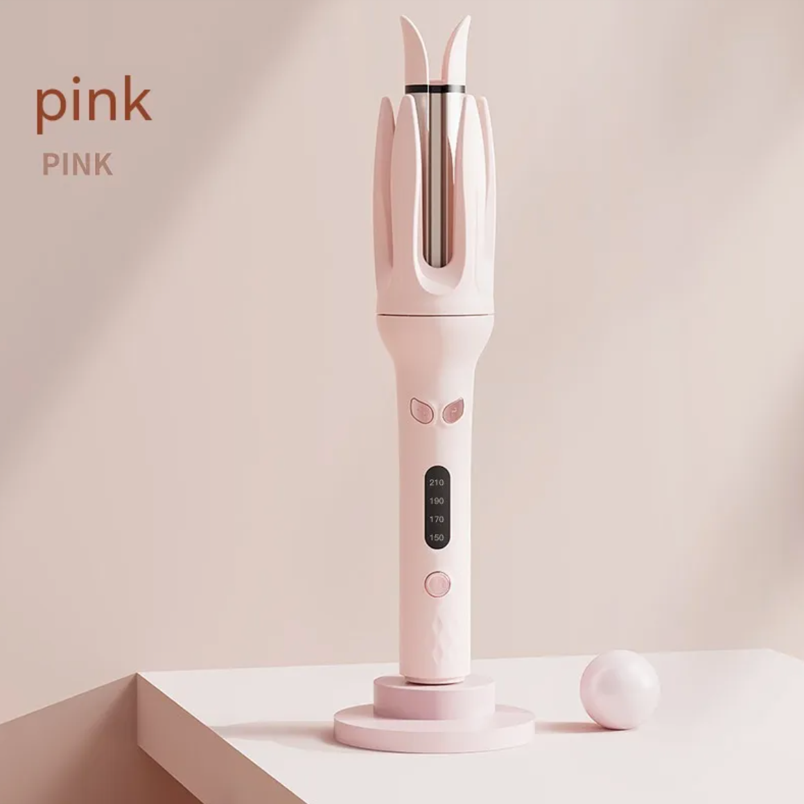 Automatic hair curler with US plug – view 2