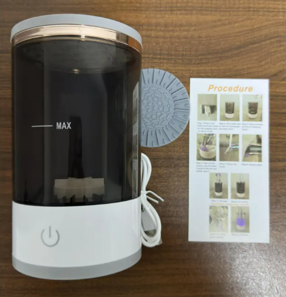 Rechargeable automatic makeup brush cleaner – view 5