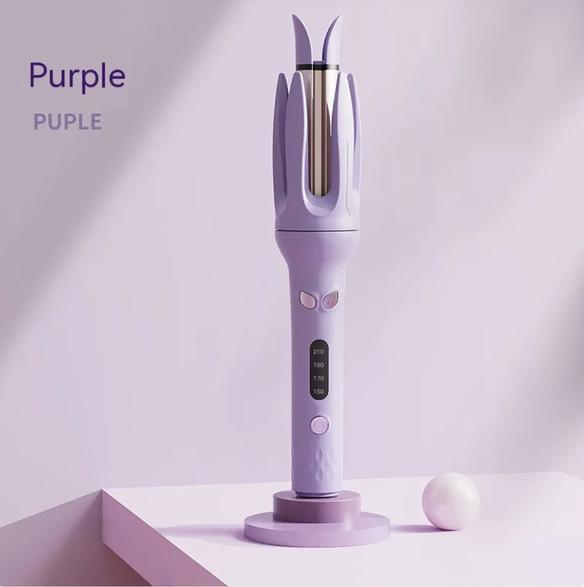 Automatic hair curler with US plug – UNBOUND