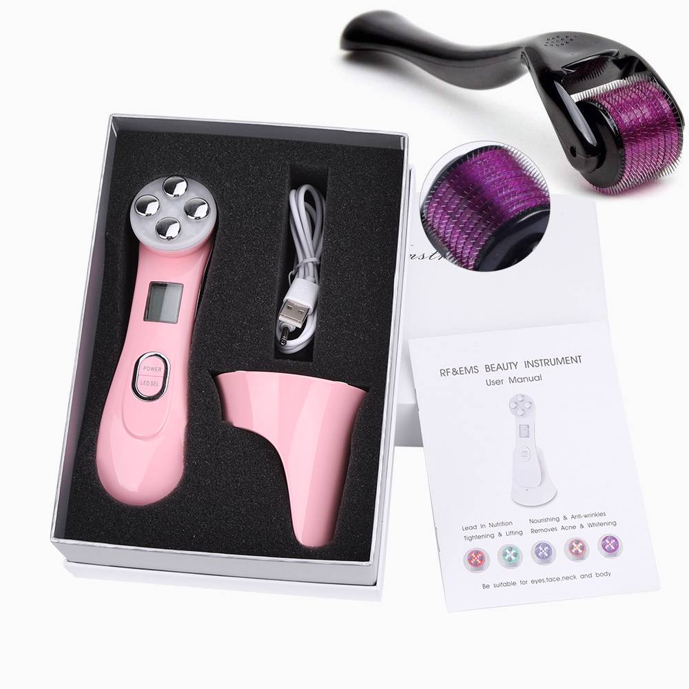 Handheld microcurrent facial beauty device – view 7
