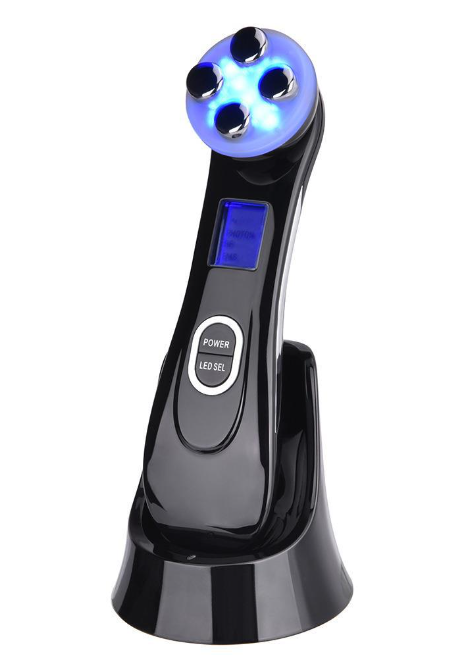 Handheld microcurrent facial beauty device – view 4
